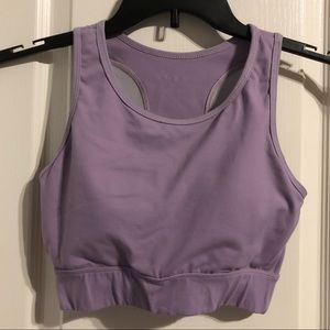 Light Purple NVGTN Sports bra